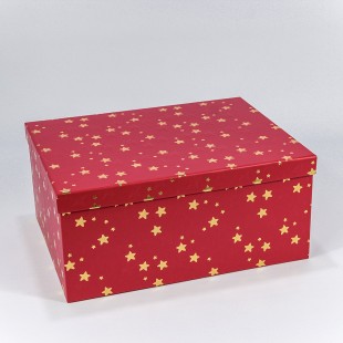 Коробки Прямоугольные Набор 1/10 34*26*15,3 "Новый год"-0126 1/4 Арт: 730604/0126