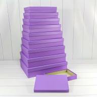Коробки Прямоугольные Набор 1/10 46*36,5*10 Сиреневый 1/2 Арт: 721607/1537 - Коробки Прямоугольные Набор 1/10 46*36,5*10 Сиреневый 1/2 Арт: 721607/1537