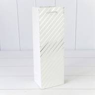 Пакет подарочный с тиснением &quot;Полосы&quot; (микс 264) 12*10*35 210г 1/20 1/240 Арт: 000264M - Пакет подарочный с тиснением "Полосы" (микс 264) 12*10*35 210г 1/20 1/240 Арт: 000264M