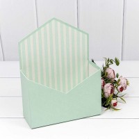 Коробка "Конверт" 18*24*7 Морская волна 1/8 1/72 Арт: KPL0053