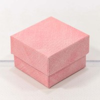 Коробка Квадратная 5,5*5,5*3,5 Розовый 1/24 1/360 Арт: 62355/6