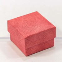 Коробка Квадратная 5,5*5,5*3,5 Красный 1/24 1/360 Арт: 62355/7