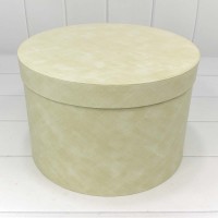 Коробки Круглые Набор 1/8 32*21 "Текстура" Бежевый 1/4 Арт: 7218001/0037