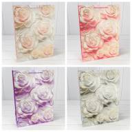 Пакет подарочный с тиснением "Цветы" (микс 113) 30*41,5*12 210г 1/20 1/80 Арт: 000113A - Пакет подарочный с тиснением "Цветы" (микс 113) 30*41,5*12 210г 1/20 1/80 Арт: 000113A