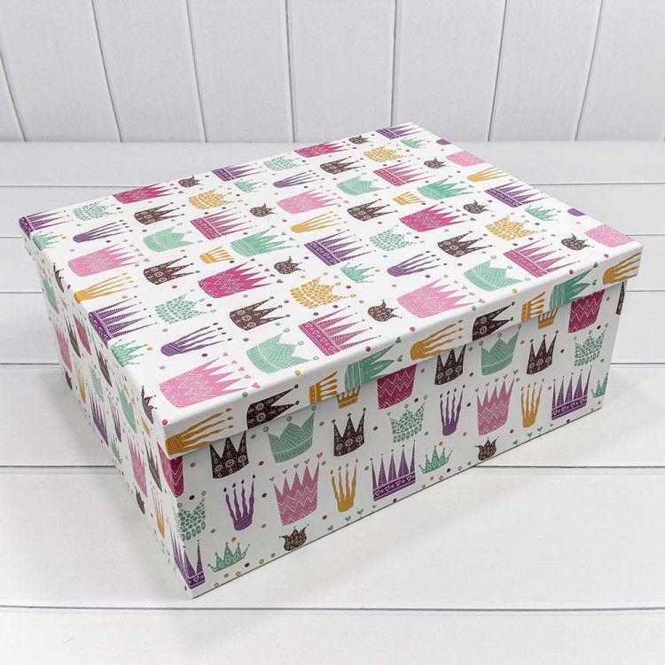 Коробки Прямоугольные Набор 1/15 42,5*33*17,6 "Короны" 1/2 Арт: 721902/1577