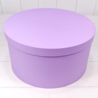 Коробки Круглые Набор 1/10 35*17,3 Сиреневый 1/4 Арт: 721813/1537