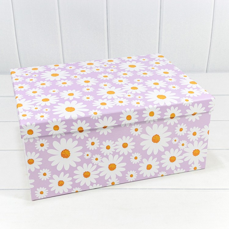 Коробки Прямоугольные Набор 1/10 34*26*15,3 "Цветы"-2893 1/6 Арт: 721604/2893